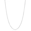 Adjustable Box Chain In Sterling Silver, 22"