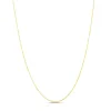 Adjustable Cable Chain In 10K Yellow Gold, 22"