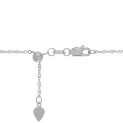 Adjustable Singapore Chain In 14K White Gold, 22"