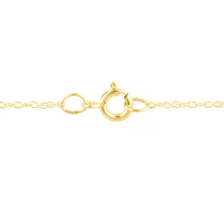 Angel Wing Diamond Cross Pendant In 14K Yellow Gold (1/3 Ct. Tw.)