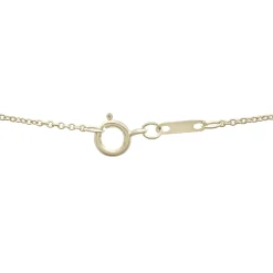 Baguette Diamond Horseshoe Pendant In 10K Yellow Gold (1/7 Ct. Tw.)