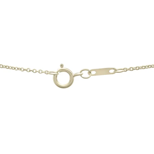 Baguette Diamond Horseshoe Pendant In 10K Yellow Gold (1/7 Ct. Tw.)