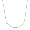Bead Chain In 14K White Gold, 18"