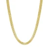 Bismark Chain Necklace In 14K Yellow Gold, 15"