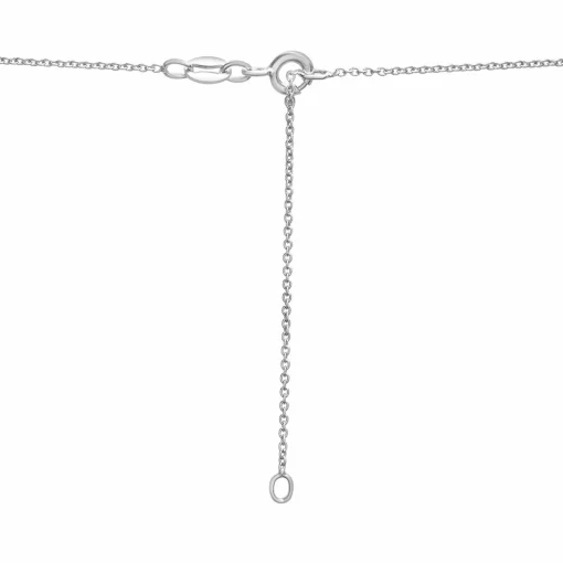 Black & White Diamond Infinity Pendant In Sterling Silver (1/3 Ct. Tw.)