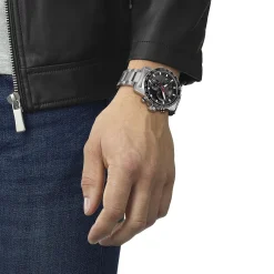 Black Supersport Gent Men's Watch In Stainless Steel