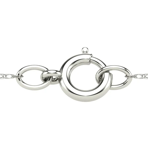 Blue Sapphire And Diamond Accent Marquise Halo Pendant In 10K White Gold