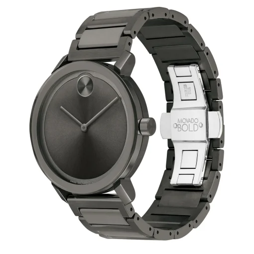 Bold Evolution Men's Watch In Gunmetal Stainless Steel, 40Mm