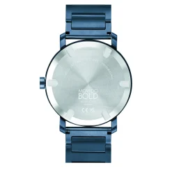 Bold Evolution Men's Watch In Blue Ion-Plated Stainless Steel, 40Mm