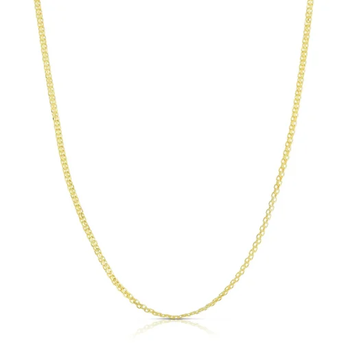Byzantine Chain In 14K Yellow Gold, 22"