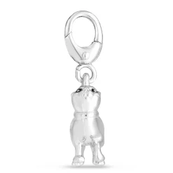 Cat Charm In Sterling Silver