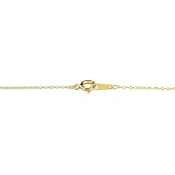 Children's Beaded Cross In 14K Yellow Gold