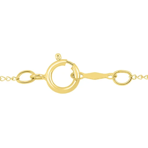 Children's Cross Medallion In 14K Yellow Gold