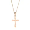Children's Cross Pendant In 14K Rose Gold