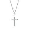 Children's Cross Pendant In Sterling Silver