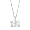 Children's "Daddy's Little Girl" Pendant In Sterling Silver