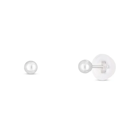Children's Earring Set In 14K Yellow & White Gold