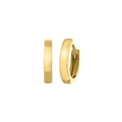 Children's Hoop Earrings In 14K Yellow Gold