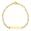 Children's Id Bracelet In 14K Yellow Gold