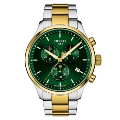 Chrono Xl Classic Men's Watch In Two-Tone Ion-Plated Stainless Steel