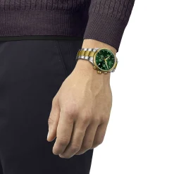 Chrono Xl Classic Men's Watch In Two-Tone Ion-Plated Stainless Steel