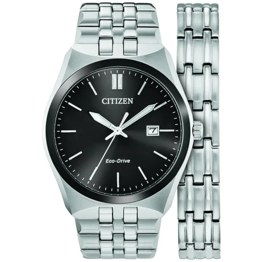 Corso Men's Watch & Bracelet Set In Stainless Steel