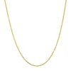 Criss Cross Chain In 14K Yellow Gold, 22"