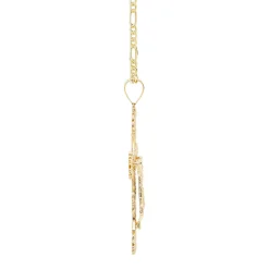 Cross Pendant In 10K Yellow Gold