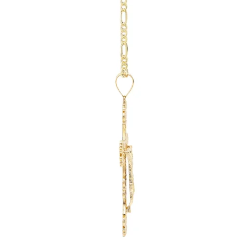 Cross Pendant In 10K Yellow Gold
