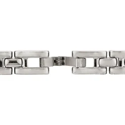 Crystal Women's Watch & Bracelet Set In Stainless Steel