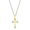 1/10 Ct. Tw. Diamond Cross Pendant In 10K Yellow Gold