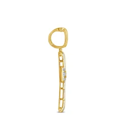 5/8 Ct. Tw. Diamond Cross Pendant In 10K Yellow Gold