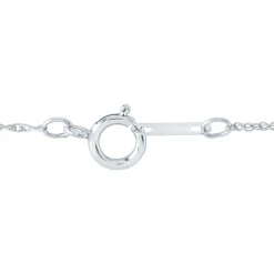 1/10 Ct. Tw. Diamond Cross Pendant In 10K White Gold
