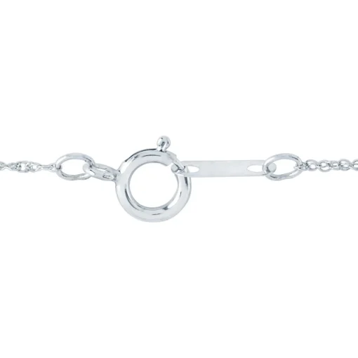 1/10 Ct. Tw. Diamond Cross Pendant In 10K White Gold