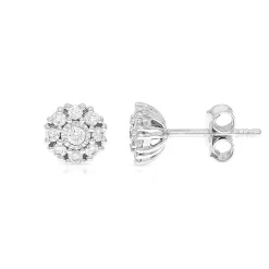 1/4 Ct. Tw. Diamond Earrings In