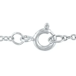 1/10 Ct. Tw. Diamond Feather Pendant In Sterling Silver
