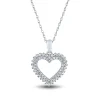 1/4 Ct. Tw. Diamond Heart Pendant In 10K White Gold