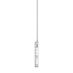 1/4 Ct. Tw. Diamond Heart Pendant In 10K White Gold