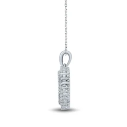 1/4 Ct. Tw. Diamond Heart Pendant In 10K White Gold