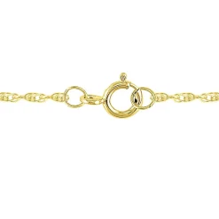 1/10 Ct. Tw. Diamond Heart Pendant In 10K Yellow Gold