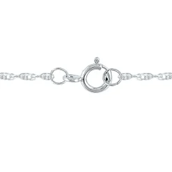 1/10 Ct. Tw. Diamond Heart Pendant In 10K White Gold