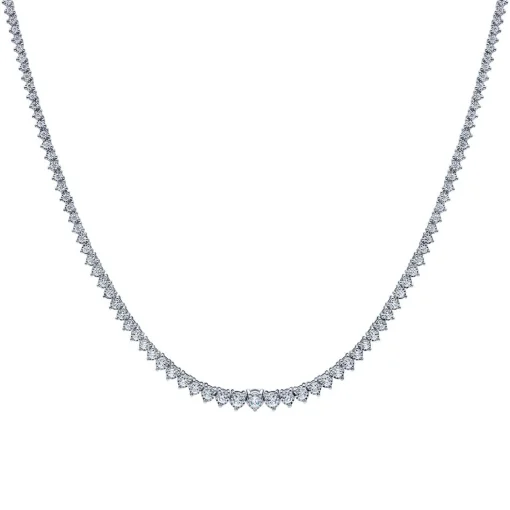 4 Ct. Tw. Diamond Necklace In 14K White Gold