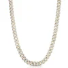 3 1/7 Ct. Tw. Diamond Pave Curb Necklace In 10K Yellow Gold