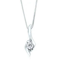 1/4 Ct. Tw. Diamond Pendant In 14K Gold