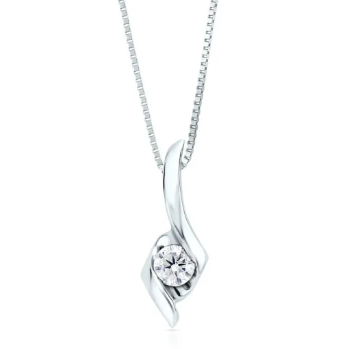 1/4 Ct. Tw. Diamond Pendant In 14K Gold