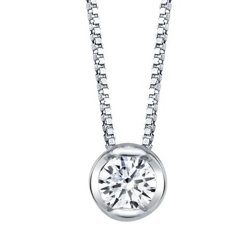 1/10 Ct. Tw. Diamond Pendant In 14K Gold
