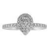 1/3 Ct. Tw. Diamond Promise Ring In 10K White Gold
