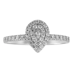 1/3 Ct. Tw. Diamond Promise Ring In 10K White Gold