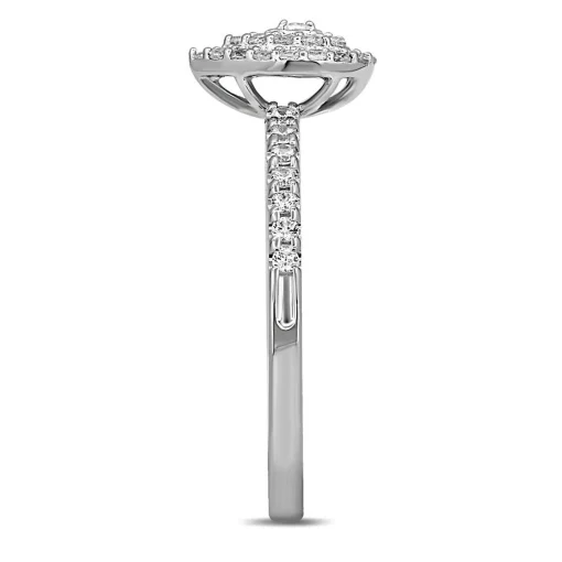 1/3 Ct. Tw. Diamond Promise Ring In 10K White Gold