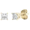 1/2 Ct. Tw. Diamond 4-Prong Stud Earrings In 14K Yellow Gold